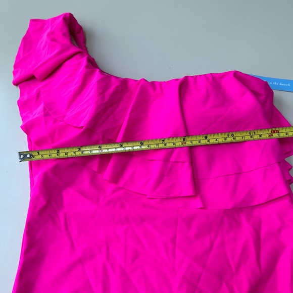 One Shoulder One Piece Bathing Suit. NWT - Picture 7 of 12